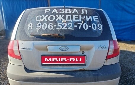 Hyundai Getz I рестайлинг, 2008 год, 100 000 рублей, 9 фотография