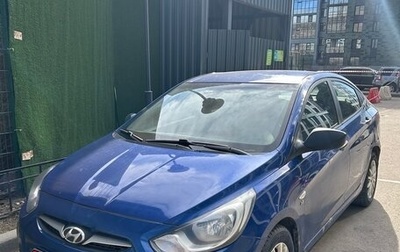 Hyundai Solaris II рестайлинг, 2011 год, 370 000 рублей, 1 фотография