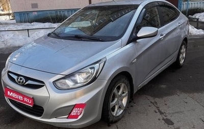 Hyundai Solaris II рестайлинг, 2011 год, 670 000 рублей, 1 фотография