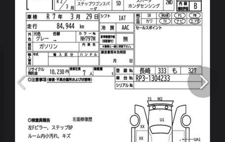 Honda Stepwgn IV, 2020 год, 2 190 000 рублей, 27 фотография
