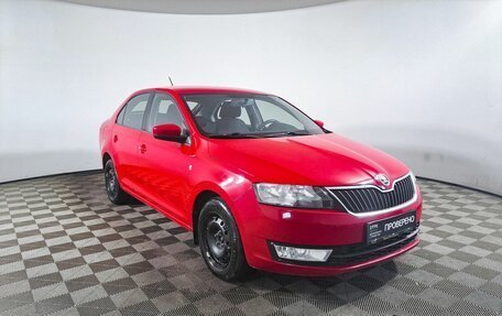 Skoda Rapid I, 2017 год, 1 250 000 рублей, 3 фотография