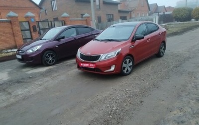 KIA Rio III рестайлинг, 2013 год, 585 000 рублей, 1 фотография