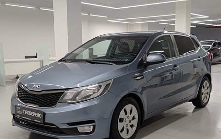 KIA Rio III рестайлинг, 2015 год, 1 087 000 рублей, 1 фотография