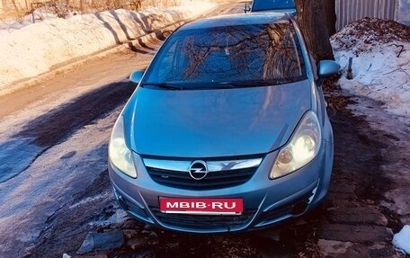 Opel Corsa D, 2007 год, 256 000 рублей, 1 фотография