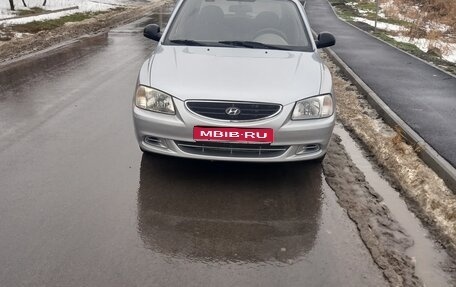 Hyundai Accent II, 2008 год, 420 000 рублей, 1 фотография