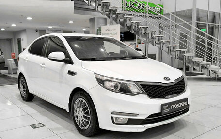 KIA Rio III рестайлинг, 2016 год, 995 000 рублей, 3 фотография