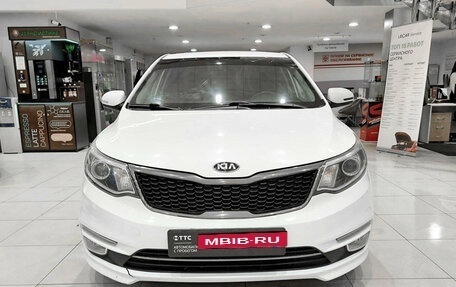 KIA Rio III рестайлинг, 2016 год, 995 000 рублей, 2 фотография