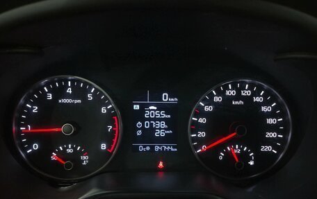 KIA Rio IV, 2019 год, 1 370 000 рублей, 15 фотография