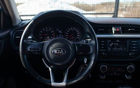 KIA Rio IV, 2018 год, 1 585 000 рублей, 21 фотография