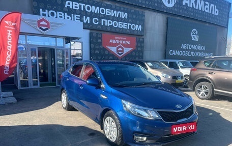 KIA Rio III рестайлинг, 2016 год, 1 100 000 рублей, 1 фотография
