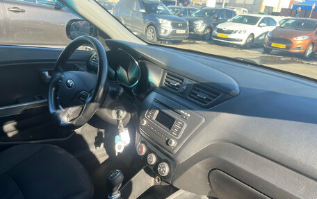 KIA Rio III рестайлинг, 2016 год, 1 100 000 рублей, 25 фотография