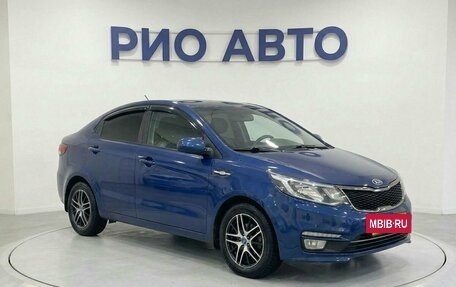 KIA Rio III рестайлинг, 2016 год, 929 999 рублей, 3 фотография