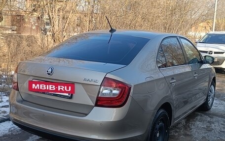 Skoda Rapid I, 2017 год, 1 050 000 рублей, 4 фотография