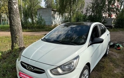 Hyundai Solaris II рестайлинг, 2011 год, 610 000 рублей, 1 фотография