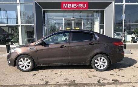 KIA Rio III рестайлинг, 2015 год, 889 000 рублей, 8 фотография