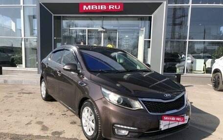 KIA Rio III рестайлинг, 2015 год, 889 000 рублей, 3 фотография