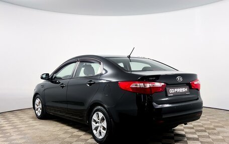 KIA Rio III рестайлинг, 2011 год, 843 200 рублей, 2 фотография