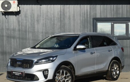 KIA Sorento III Prime рестайлинг, 2019 год, 3 449 999 рублей, 2 фотография