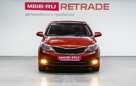 KIA Rio III рестайлинг, 2015 год, 975 000 рублей, 3 фотография
