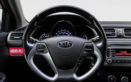 KIA Rio III рестайлинг, 2015 год, 975 000 рублей, 18 фотография