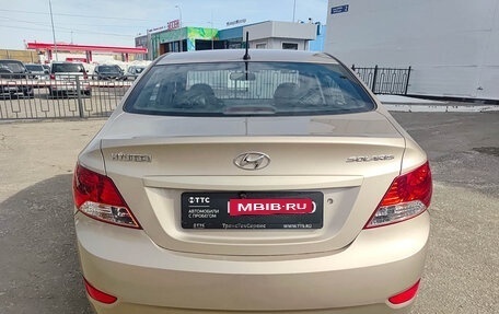 Hyundai Solaris II рестайлинг, 2011 год, 885 000 рублей, 6 фотография