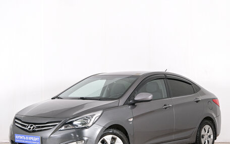 Hyundai Solaris II рестайлинг, 2015 год, 889 000 рублей, 4 фотография