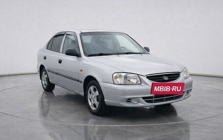 Hyundai Accent II, 2007 год, 399 000 рублей, 3 фотография