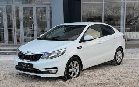 KIA Rio III рестайлинг, 2017 год, 1 046 000 рублей, 1 фотография