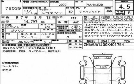 Maserati Levante I, 2022 год, 5 980 000 рублей, 16 фотография