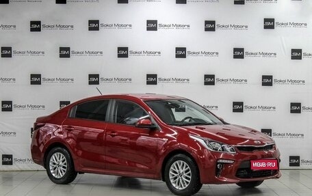 KIA Rio IV, 2019 год, 1 449 900 рублей, 1 фотография