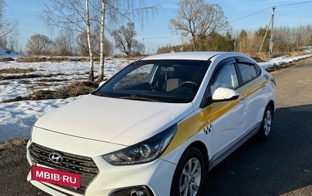 Hyundai Solaris II рестайлинг, 2020 год, 950 000 рублей, 2 фотография