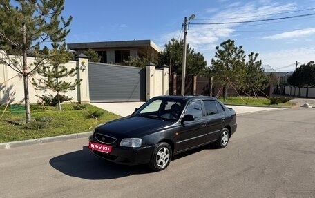 Hyundai Accent II, 2007 год, 355 000 рублей, 1 фотография