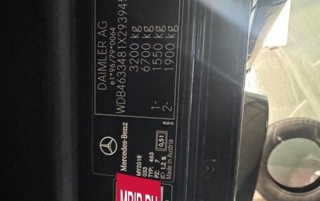 Mercedes-Benz G-Класс W463 рестайлинг _ii, 2018 год, 8 100 000 рублей, 6 фотография