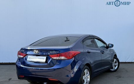 Hyundai Elantra V, 2012 год, 850 000 рублей, 5 фотография