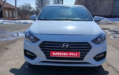 Hyundai Solaris II рестайлинг, 2017 год, 1 450 000 рублей, 1 фотография