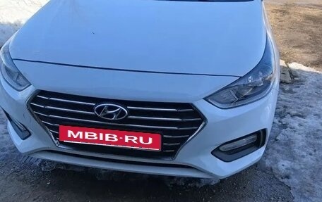 Hyundai Solaris II рестайлинг, 2017 год, 1 450 000 рублей, 10 фотография