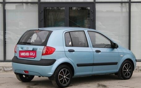 Hyundai Getz I рестайлинг, 2008 год, 545 000 рублей, 6 фотография
