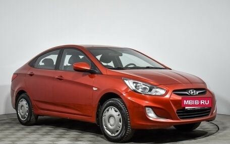 Hyundai Solaris II рестайлинг, 2012 год, 585 000 рублей, 3 фотография