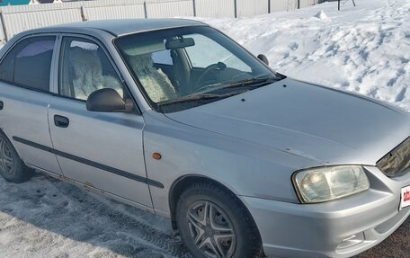 Hyundai Accent II, 2004 год, 155 000 рублей, 2 фотография