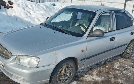 Hyundai Accent II, 2004 год, 155 000 рублей, 3 фотография