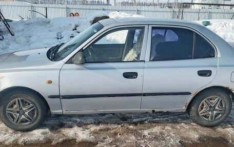 Hyundai Accent II, 2004 год, 155 000 рублей, 5 фотография