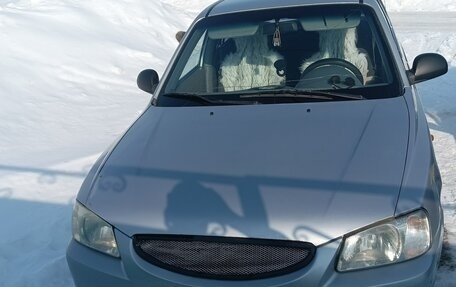 Hyundai Accent II, 2004 год, 155 000 рублей, 6 фотография