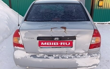 Hyundai Accent II, 2004 год, 155 000 рублей, 9 фотография