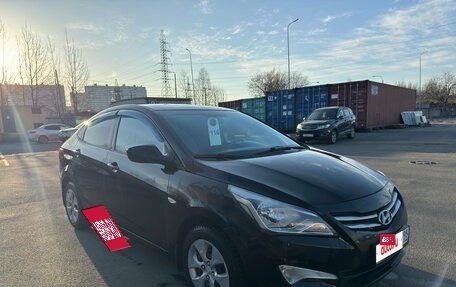 Hyundai Solaris II рестайлинг, 2014 год, 889 000 рублей, 3 фотография