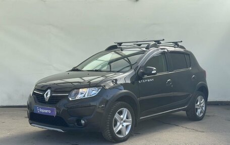 Renault Sandero II рестайлинг, 2015 год, 970 000 рублей, 1 фотография