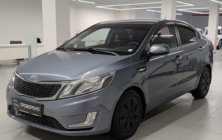 KIA Rio III рестайлинг, 2013 год, 983 000 рублей, 5 фотография