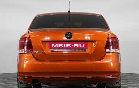 Volkswagen Polo VI (EU Market), 2016 год, 1 197 000 рублей, 6 фотография