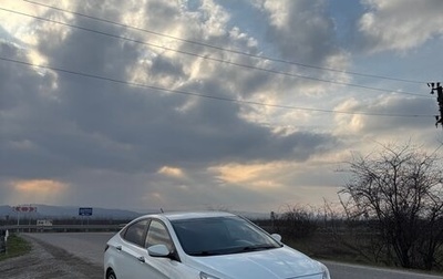 Hyundai Solaris II рестайлинг, 2012 год, 820 000 рублей, 1 фотография