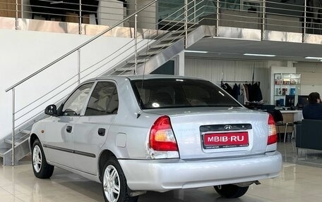 Hyundai Accent II, 2006 год, 289 900 рублей, 6 фотография