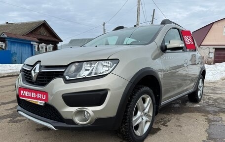 Renault Sandero II рестайлинг, 2017 год, 1 180 000 рублей, 2 фотография